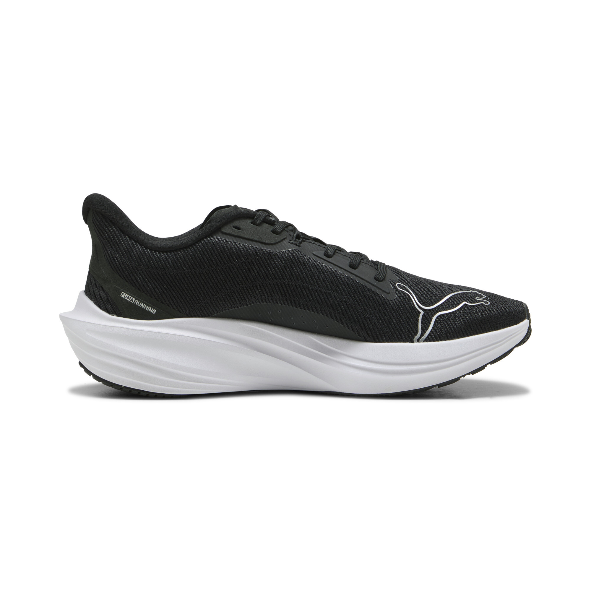 PUMA Darter Pro hardloopschoenen, Zwart/Zilver, Maat 44,5 thumbnail 3