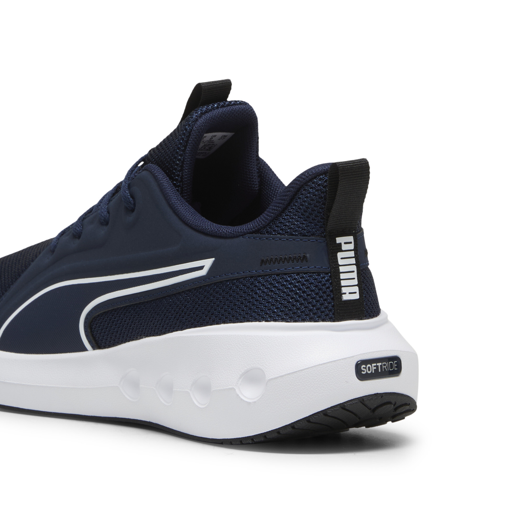 Kids' PUMA SOFTRIDE Carson Running Shoes In Blue, Size EU 44