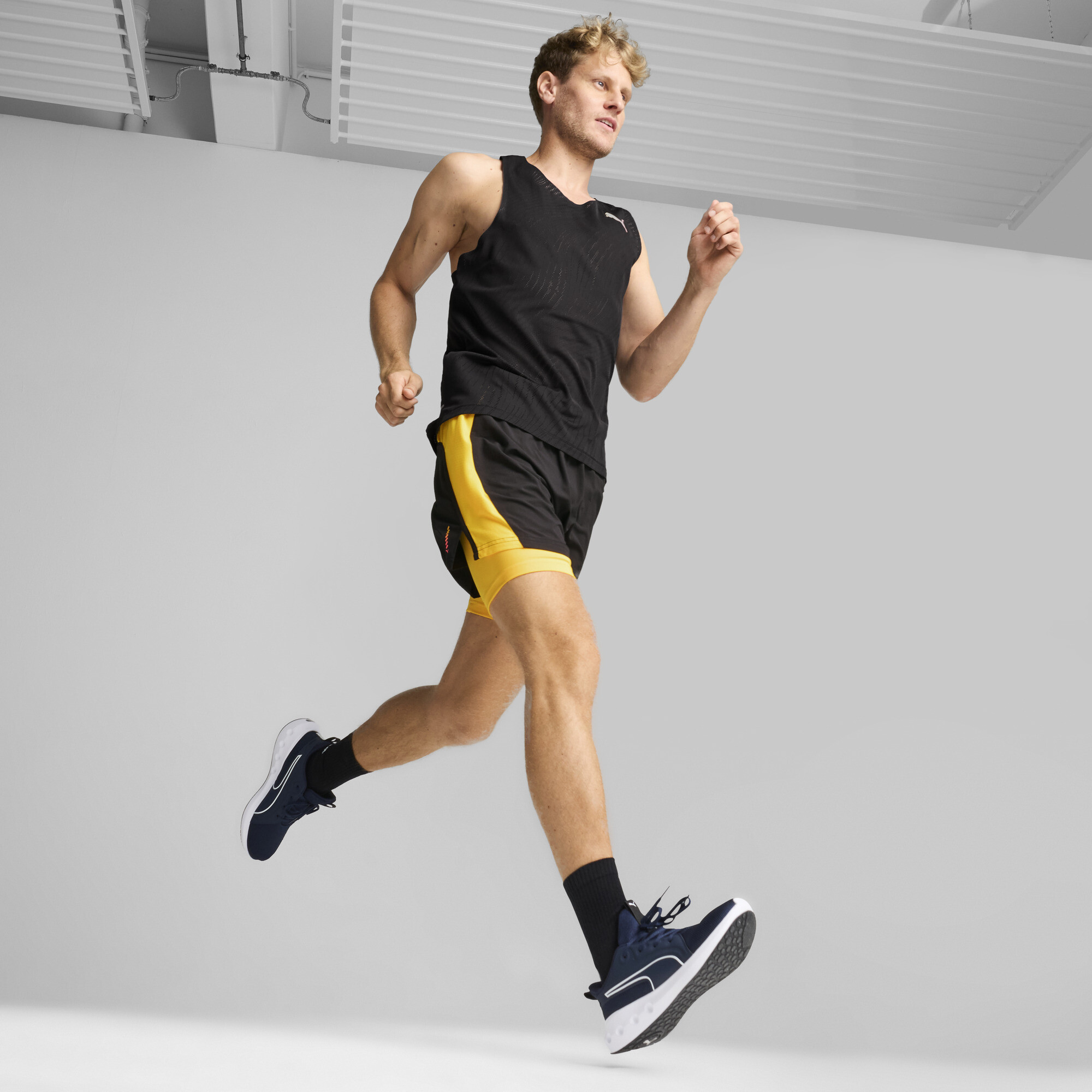 PUMA SOFTRIDE Carson hardloopschoenen, Blauw/Zwart/Wit, Maat 38,5 thumbnail 7