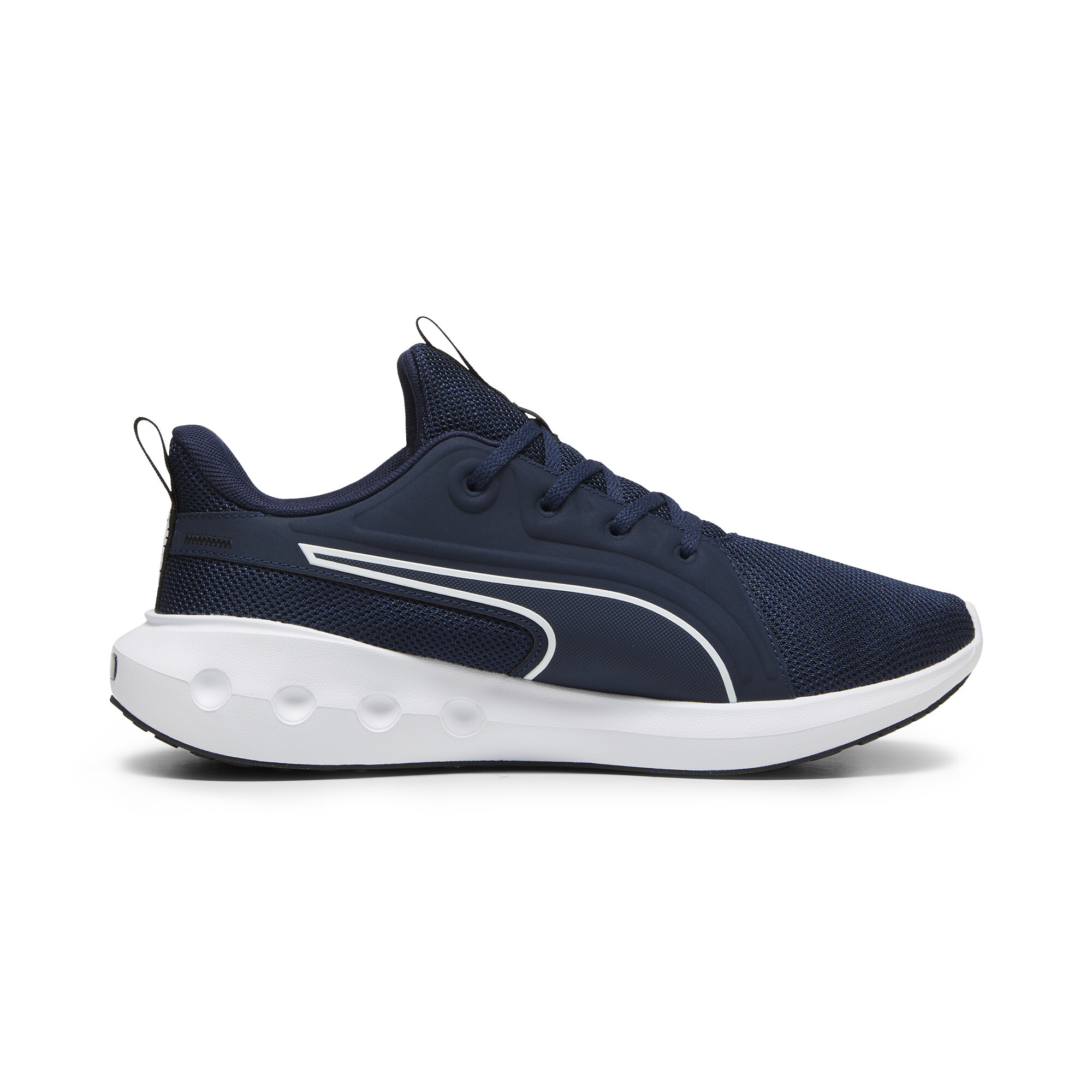 PUMA SOFTRIDE Carson hardloopschoenen, Blauw/Zwart/Wit, Maat 38,5 thumbnail 3