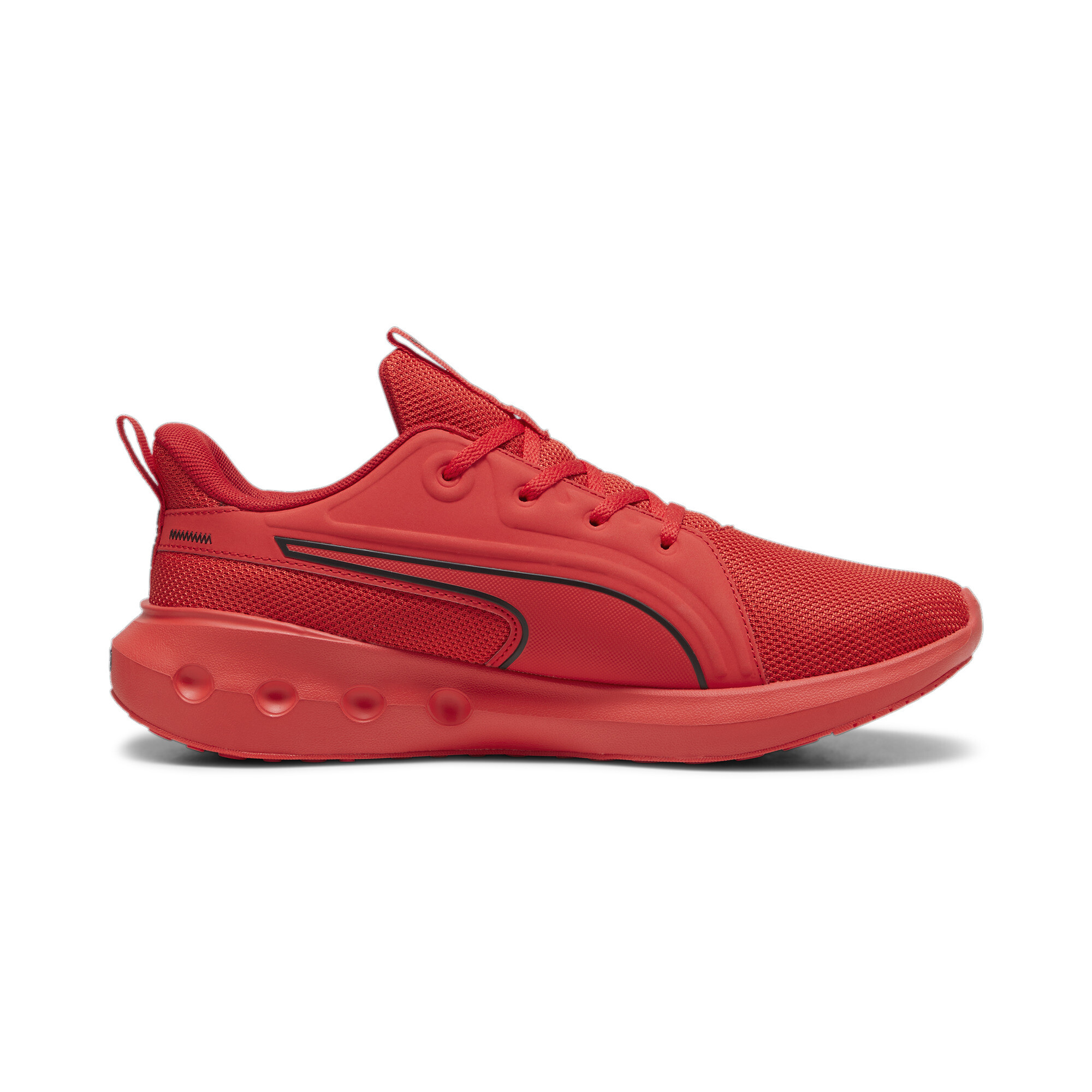 PUMA SOFTRIDE Carson hardloopschoenen, Zwart/Rood, Maat 40 thumbnail 3
