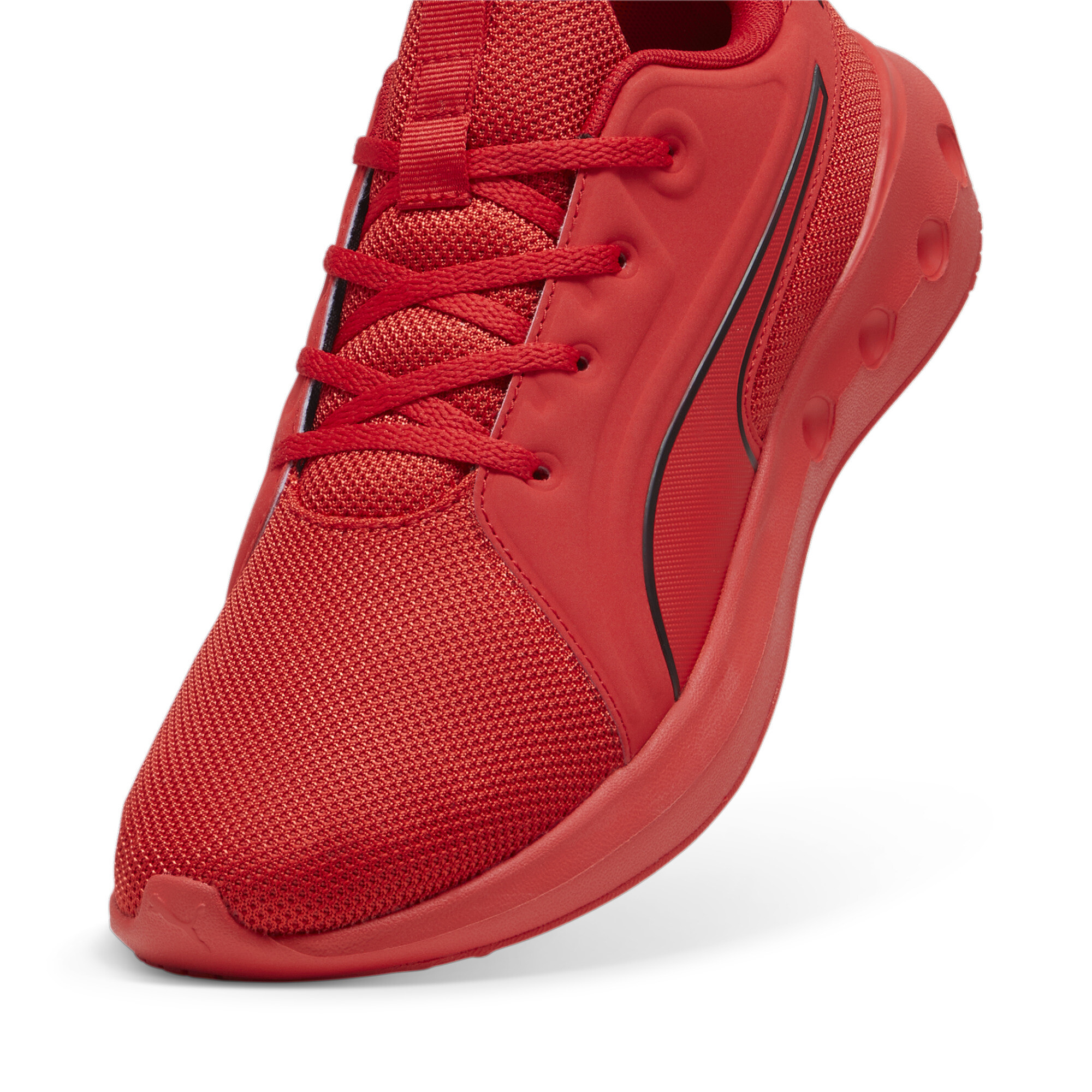 PUMA SOFTRIDE Carson hardloopschoenen, Zwart/Rood, Maat 40 thumbnail 2