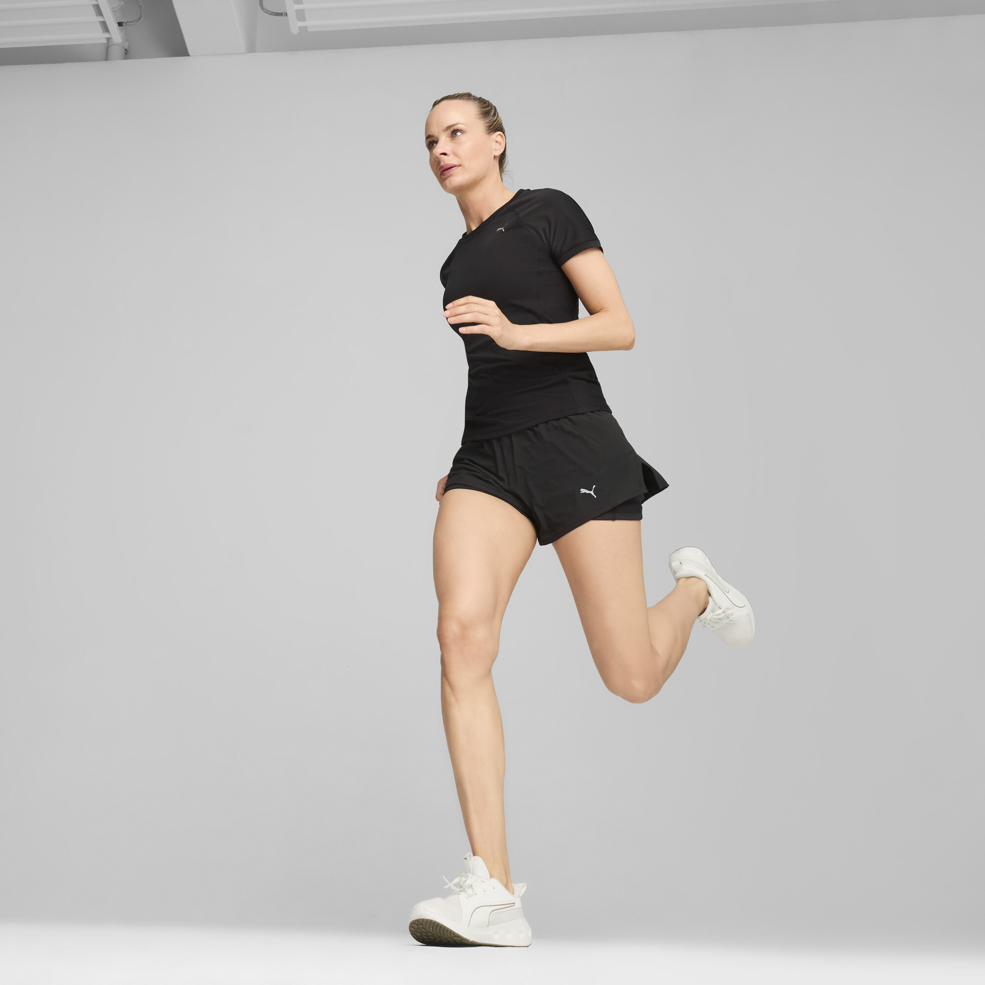 PUMA SOFTRIDE Carson hardloopschoenen, Wit/Goud, Maat 40 thumbnail 7