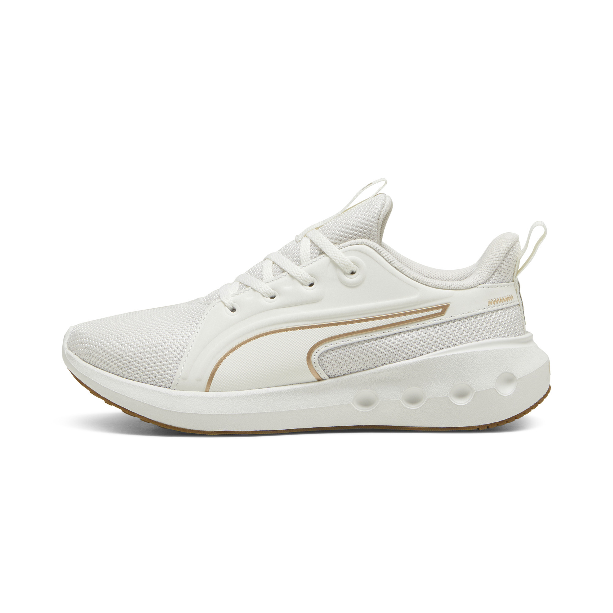 PUMA SOFTRIDE Carson hardloopschoenen, Wit/Goud, Maat 40