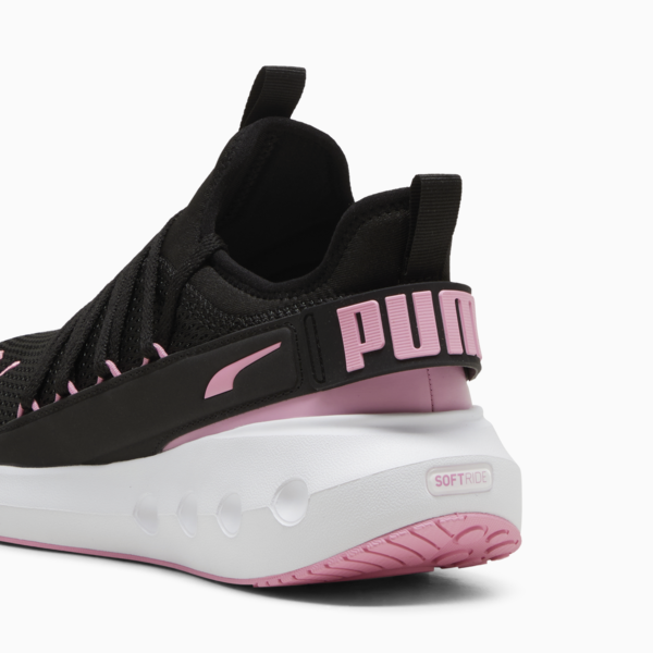 Tenis unisex running SOFTRIDE Carson Fresh, PUMA Black-PUMA White-Mauved Out, large-MEX