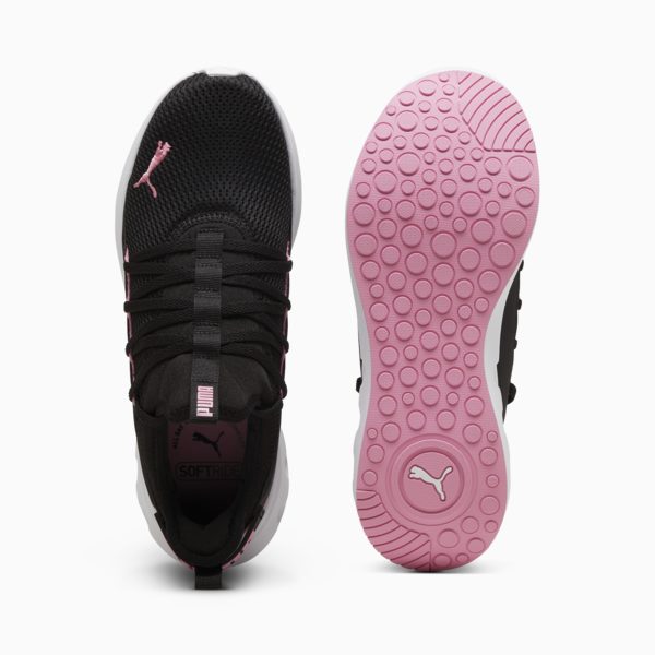 Tenis unisex running SOFTRIDE Carson Fresh, PUMA Black-PUMA White-Mauved Out, large-MEX