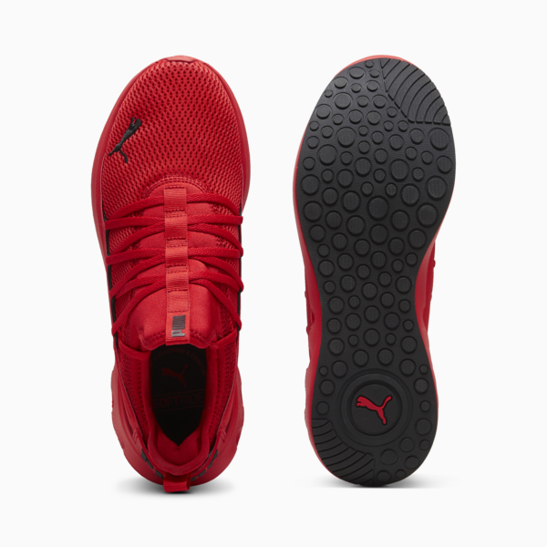 Tenis unisex running SOFTRIDE Carson Fresh, For All Time Red-PUMA Black, large-MEX