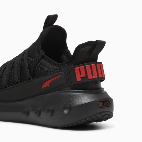 SOFTRIDE Carson Fresh Running Shoes Unisex, PUMA Black-For All Time Red, large-MEX