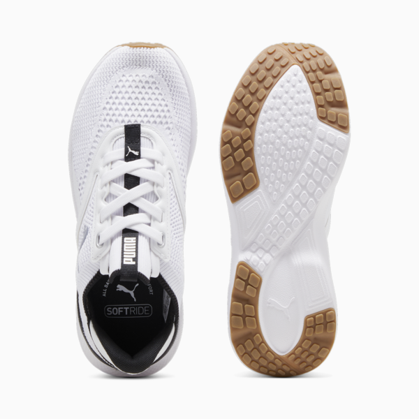 SOFTRIDE Mayve Running Shoes Women, PUMA White-PUMA Black-PUMA Silver, large-ZAF