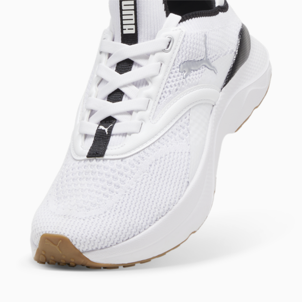 SOFTRIDE Mayve Running Shoes Women, PUMA White-PUMA Black-PUMA Silver, large-ZAF