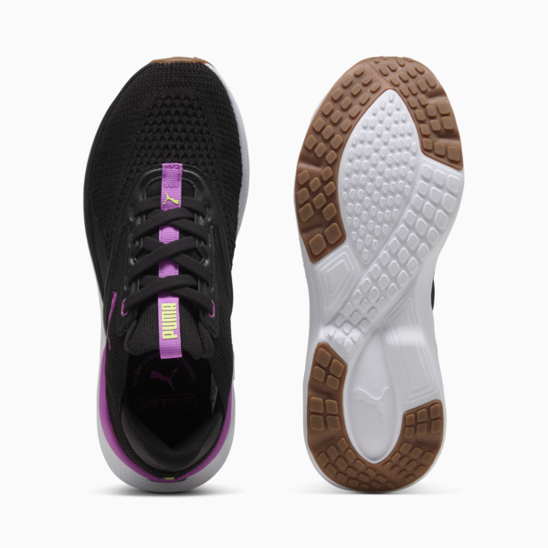 Tenis mujer running Softride Mayve para mujer, PUMA Black-Pure Magenta-Yellow Alert, large-MEX