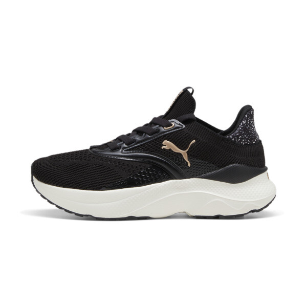 SOFTRIDE Mayve Leopard Running Shoes Women black PUMA