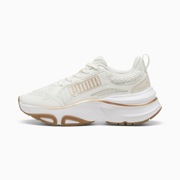 Zapatillas Softride Divine para mujer, Vapor Gray-PUMA Gold-Gum, large-ARG