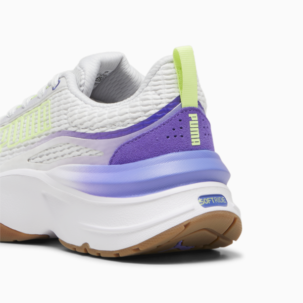 Zapatillas Softride Divine para mujer, Feather Gray-Fizzy Apple-Dark Amethyst, large-ARG