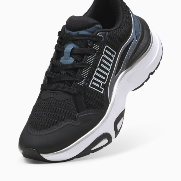 Zapatillas Softride Divine Metal para mujer, PUMA Black-Gray Skies-Frosted Dew, large-ARG