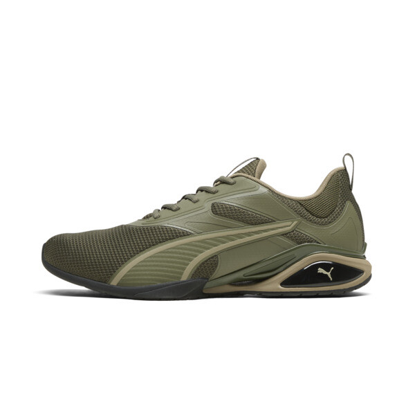 Puma Neutron Men's Sneakers In Loden Green- Black