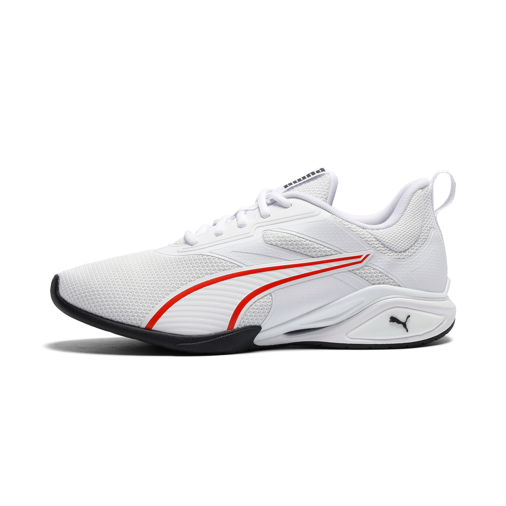 PUMA Neutron Men's Training Shoes in White/Fierce Red - 310169_13