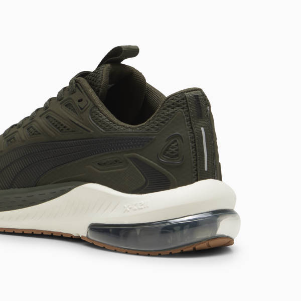 Zapatillas de running X-Cell Lightspeed para hombre, Dark Olive-PUMA Black, large-ARG