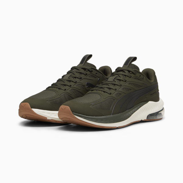Zapatillas de running X-Cell Lightspeed para hombre, Dark Olive-PUMA Black, large-ARG