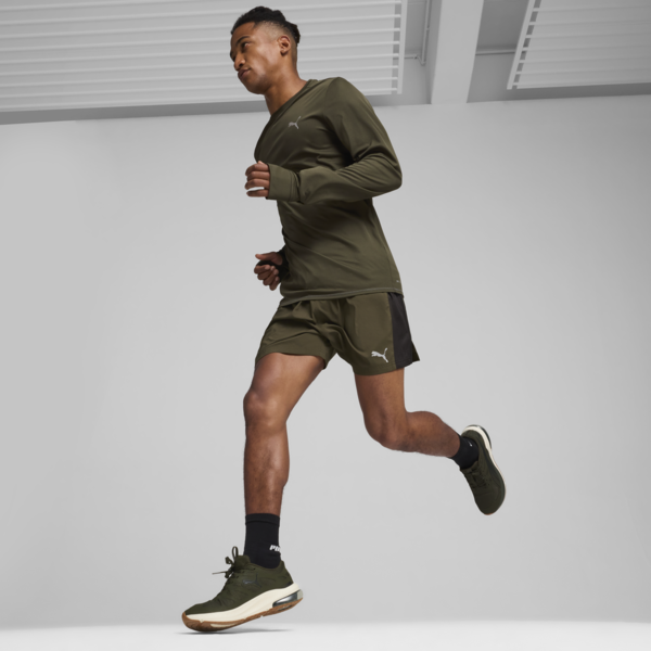 Zapatillas de running X-Cell Lightspeed para hombre, Dark Olive-PUMA Black, large-ARG