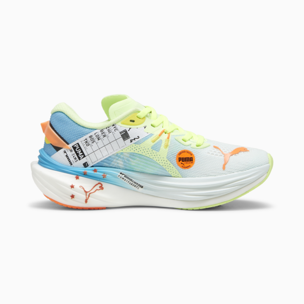 Zapatillas de running Deviate NITRO™ 3 para mujer, Nitro Blue-Fizzy Apple, large-ARG