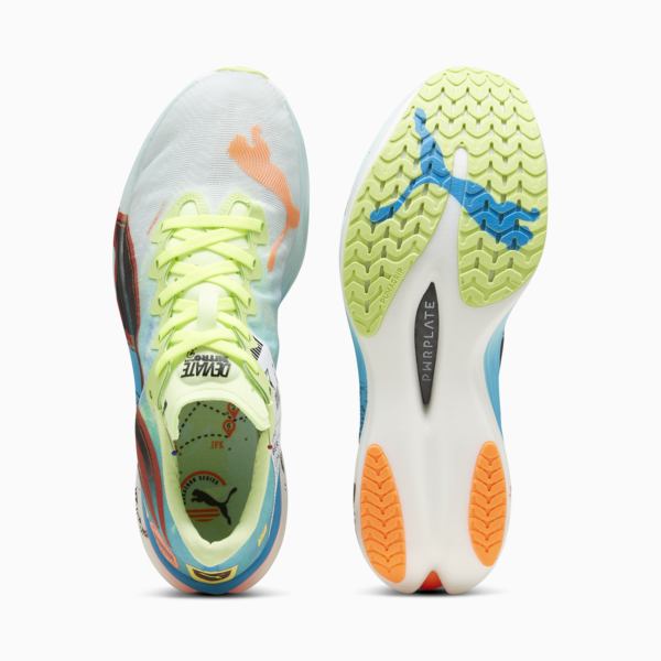 Zapatillas de running Deviate NITRO™ Elite 3 para hombre, Nitro Blue-Fizzy Apple, large-ARG