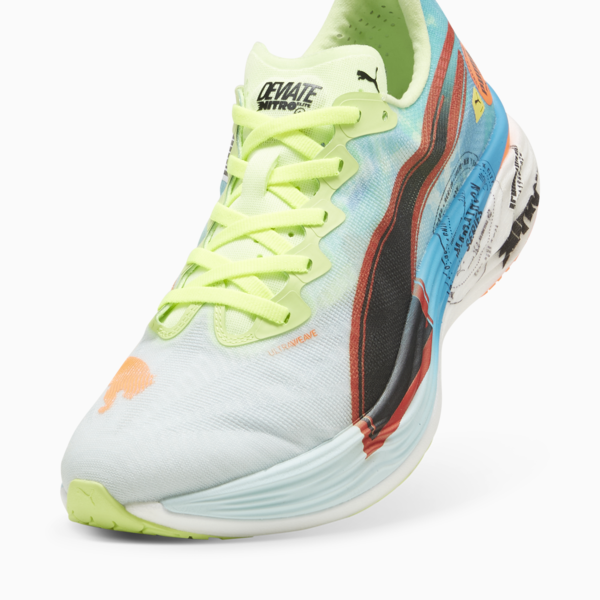Zapatillas de running Deviate NITRO™ Elite 3 para hombre, Nitro Blue-Fizzy Apple, large-ARG