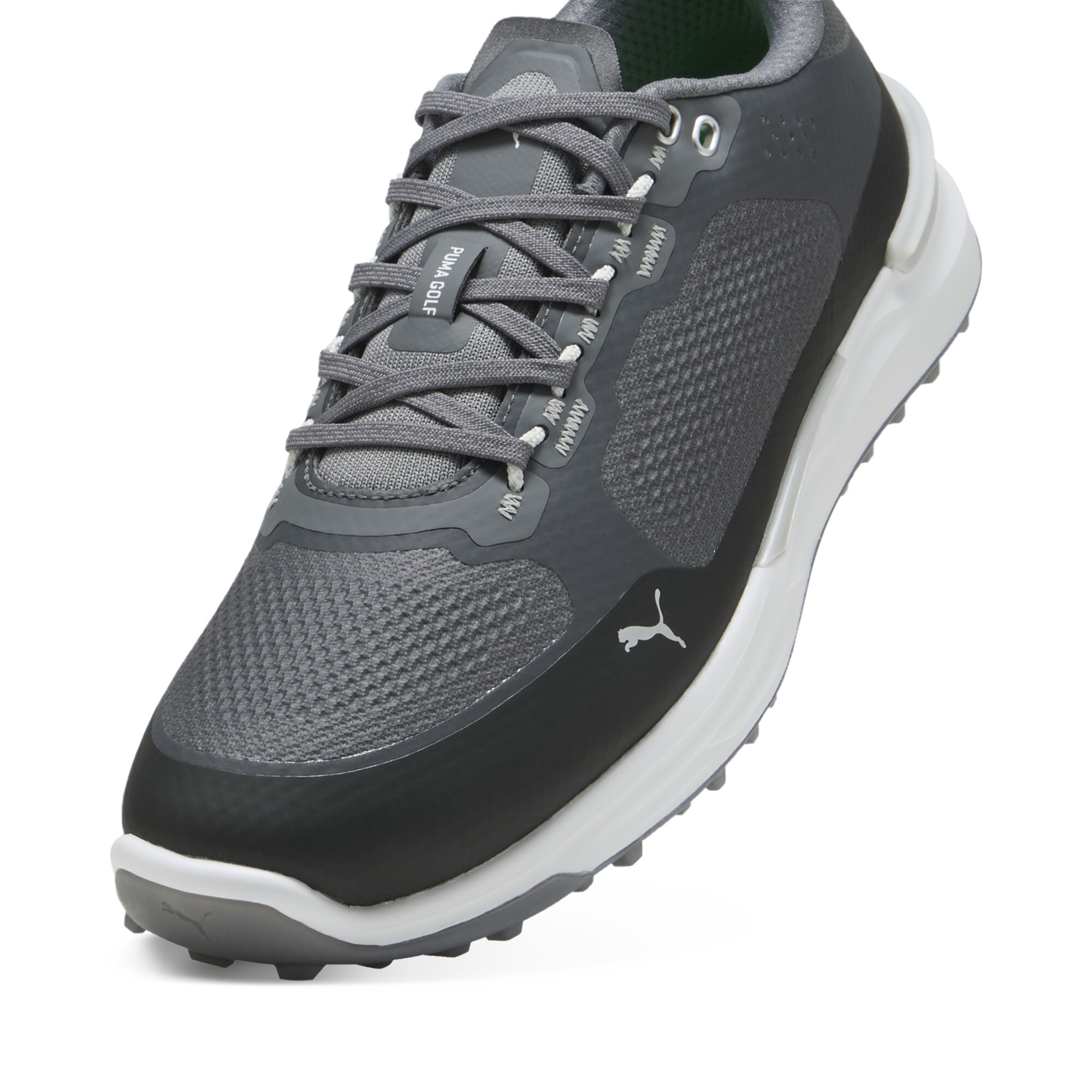 IGNITE Elevate X golfschoenen voor Heren, Zwart/Grijs, Maat 49,5 | PUMA