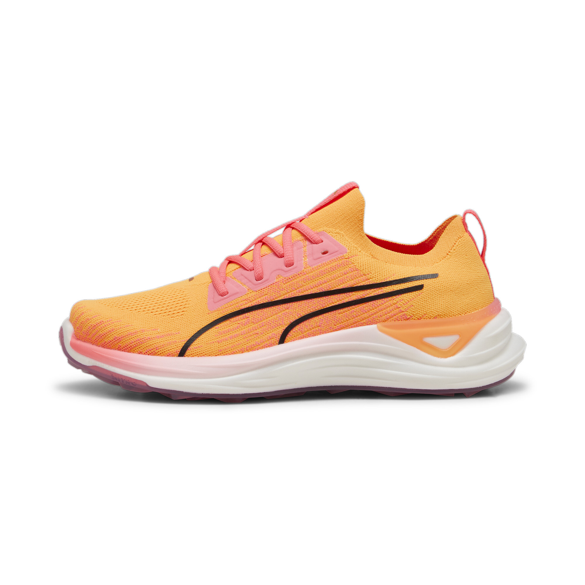 Puma Electrocat NITRO™ Fire Glow Golfschuhe Für Herren | Mit Plain | Sunset Glow/Sun Stream | Größe: 39