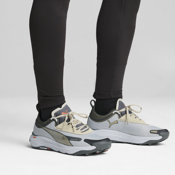 Voyage NITRO™ 3 Trail Running Shoes Men, Cool Light Gray-Desert Dust-Shadow Gray, large-ZAF
