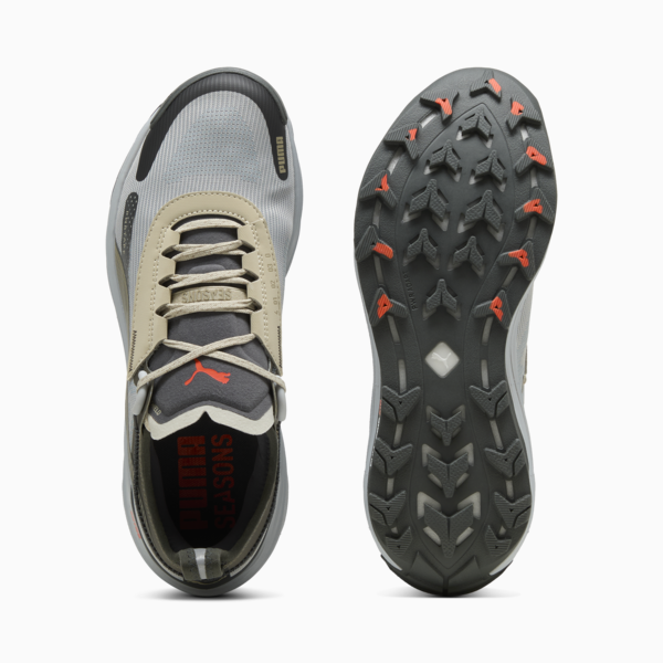 Voyage NITRO™ 3 Trail Running Shoes Men, Cool Light Gray-Desert Dust-Shadow Gray, large-ZAF