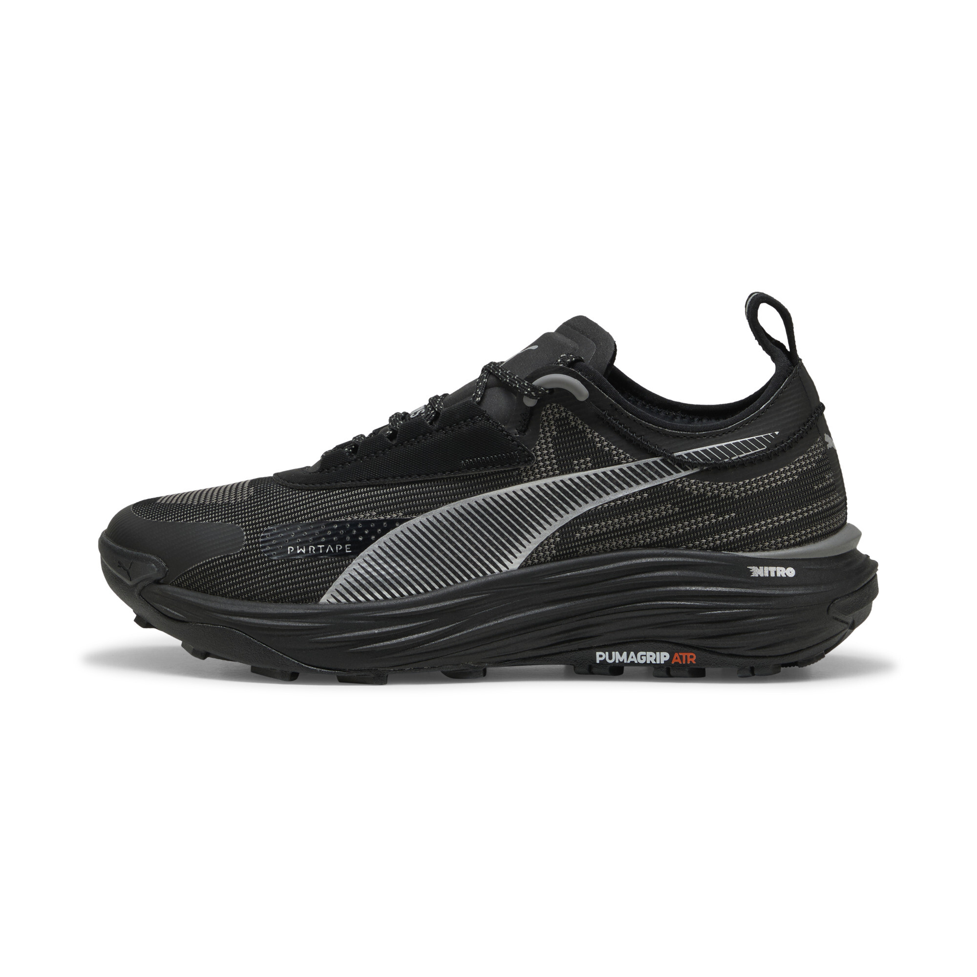 Puma Voyage NITRO™ 3 Trail Running Schuhe Herren | Black/Silver | Größe: 47