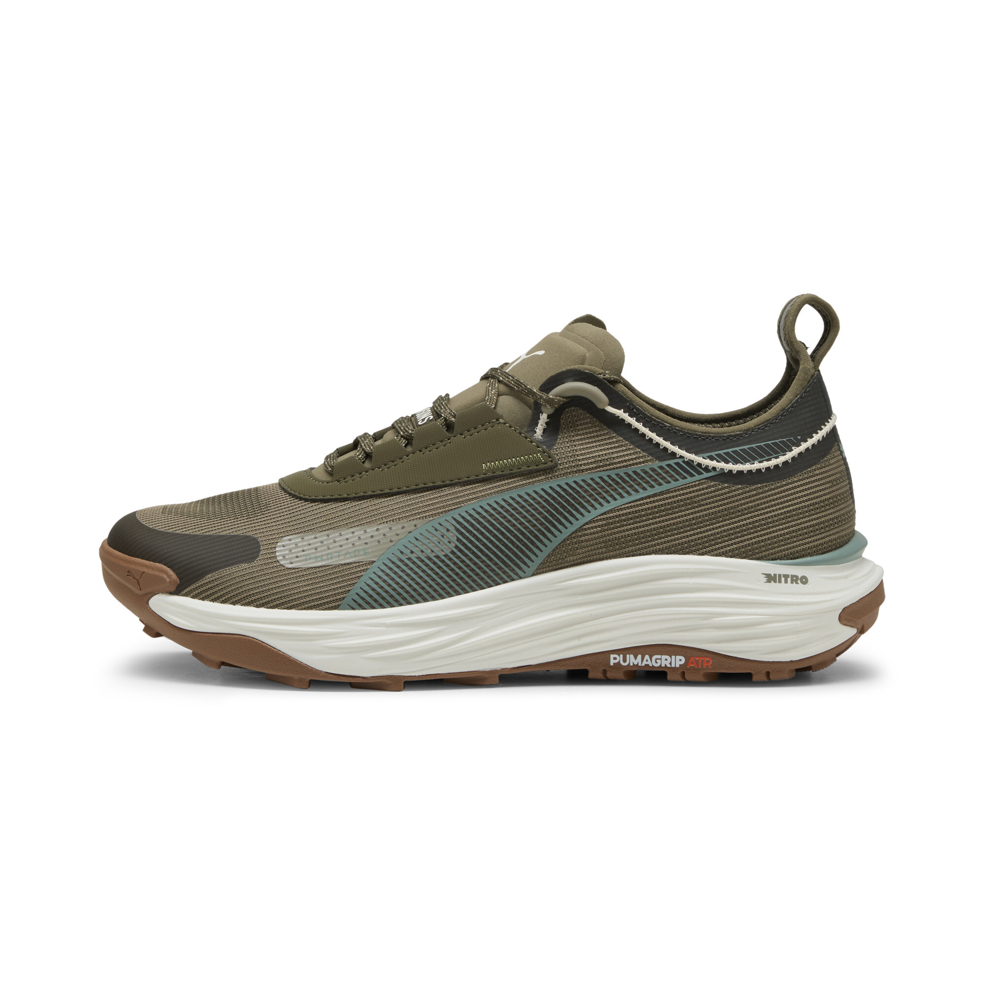 Puma Voyage NITRO™ 3 Trail Running Schuhe Herren | Velvet Moss/Loden Green | Größe: 44.5