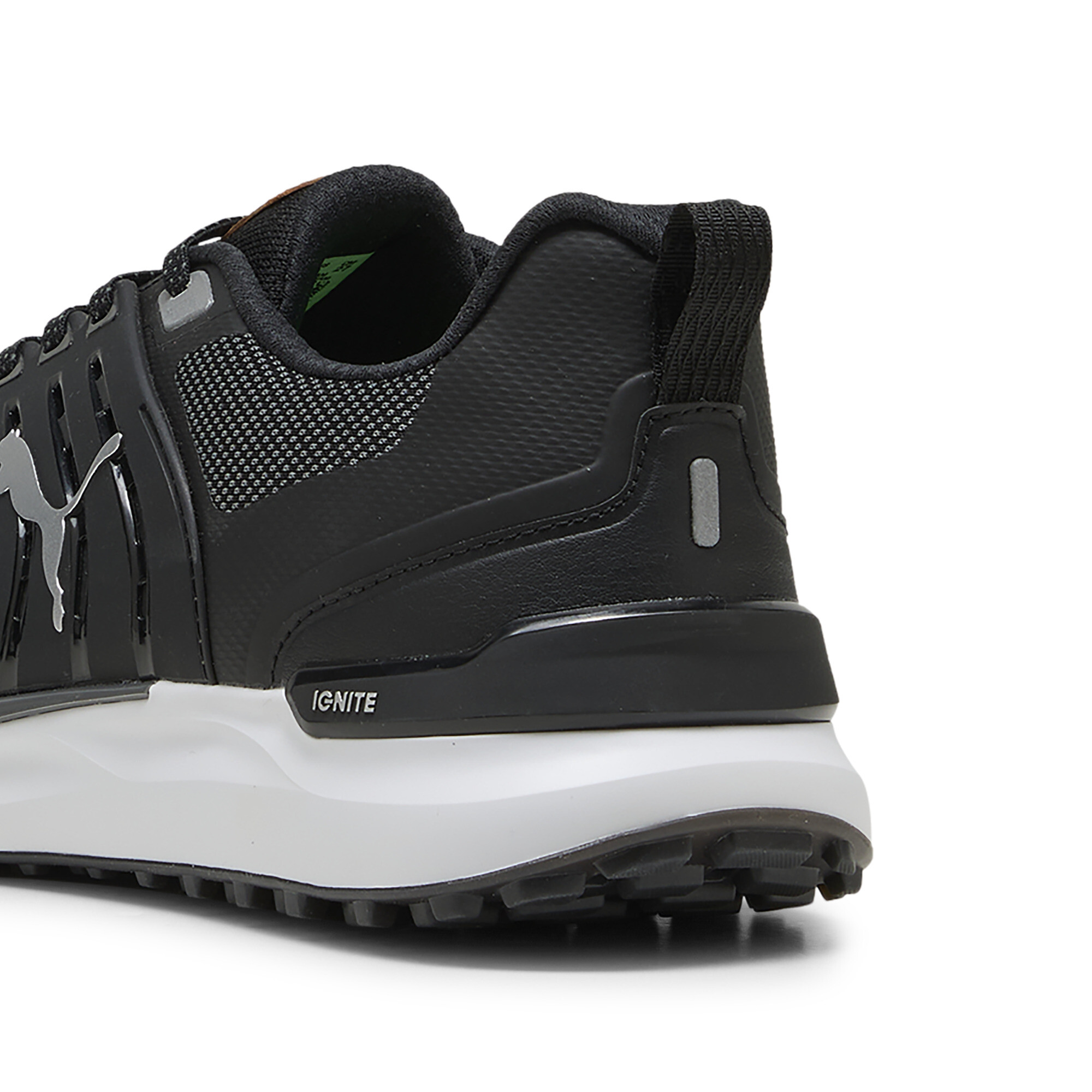 PUMA IGNITE Elevate 2 golfschoenen voor Heren, Zwart/Zilver, Maat 47 thumbnail 5