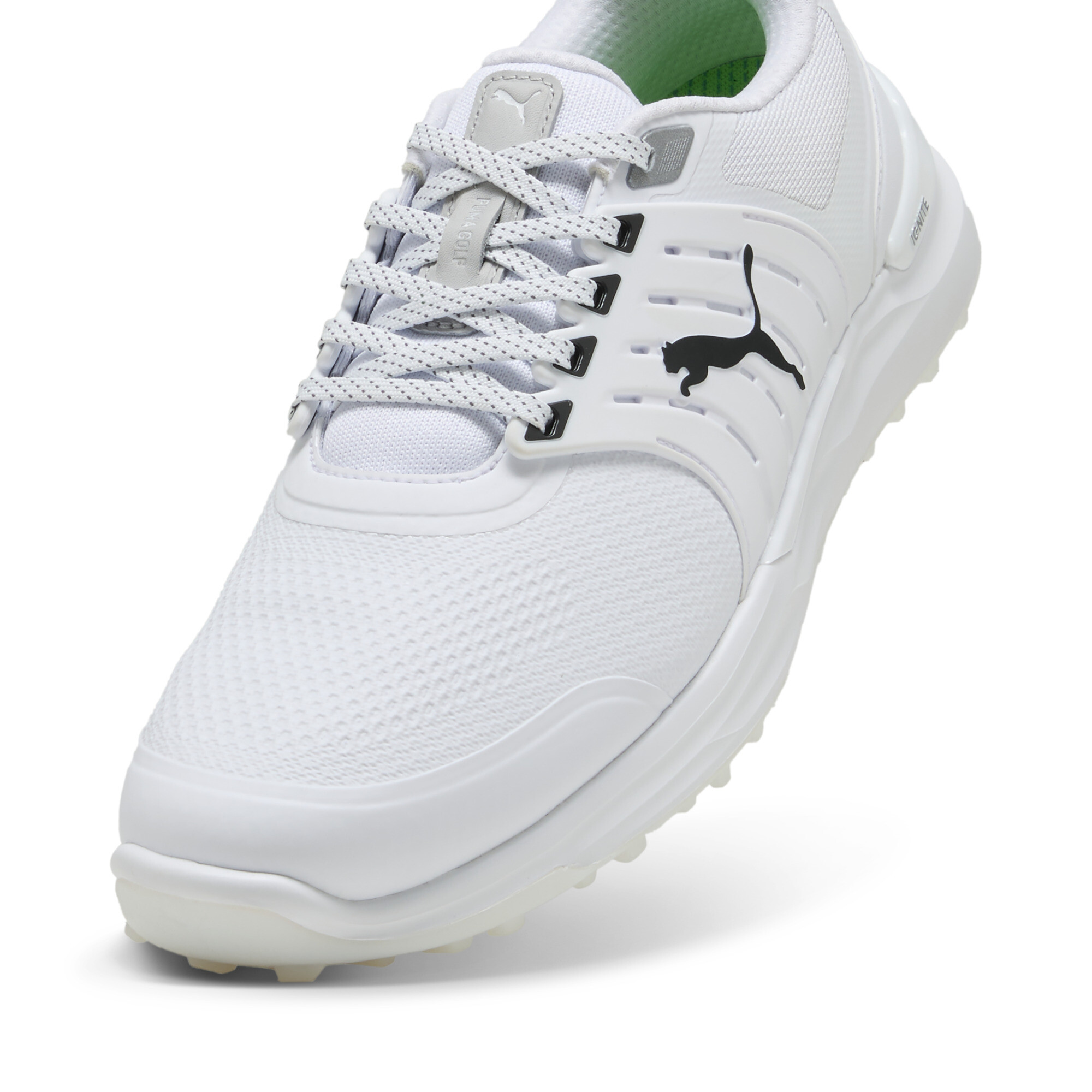 IGNITE Elevate 2 golfschoenen voor Heren, Zwart/Wit/Zilver, Maat 46 | PUMA