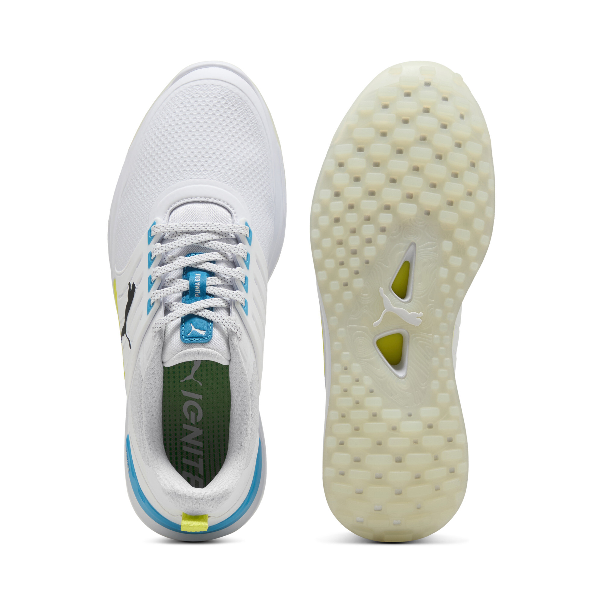 PUMA IGNITE Elevate 2 golfschoenen voor Heren, Blauw/Wit, Maat 41 thumbnail 4