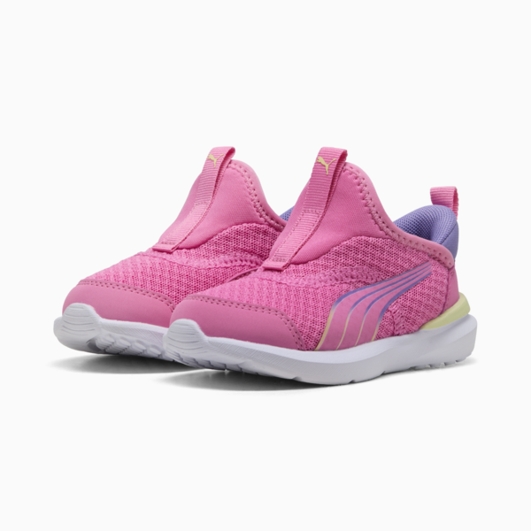 Tenis running bebés Kruz SLIPTECH™, Posie Pink-Gold Moon, large-MEX