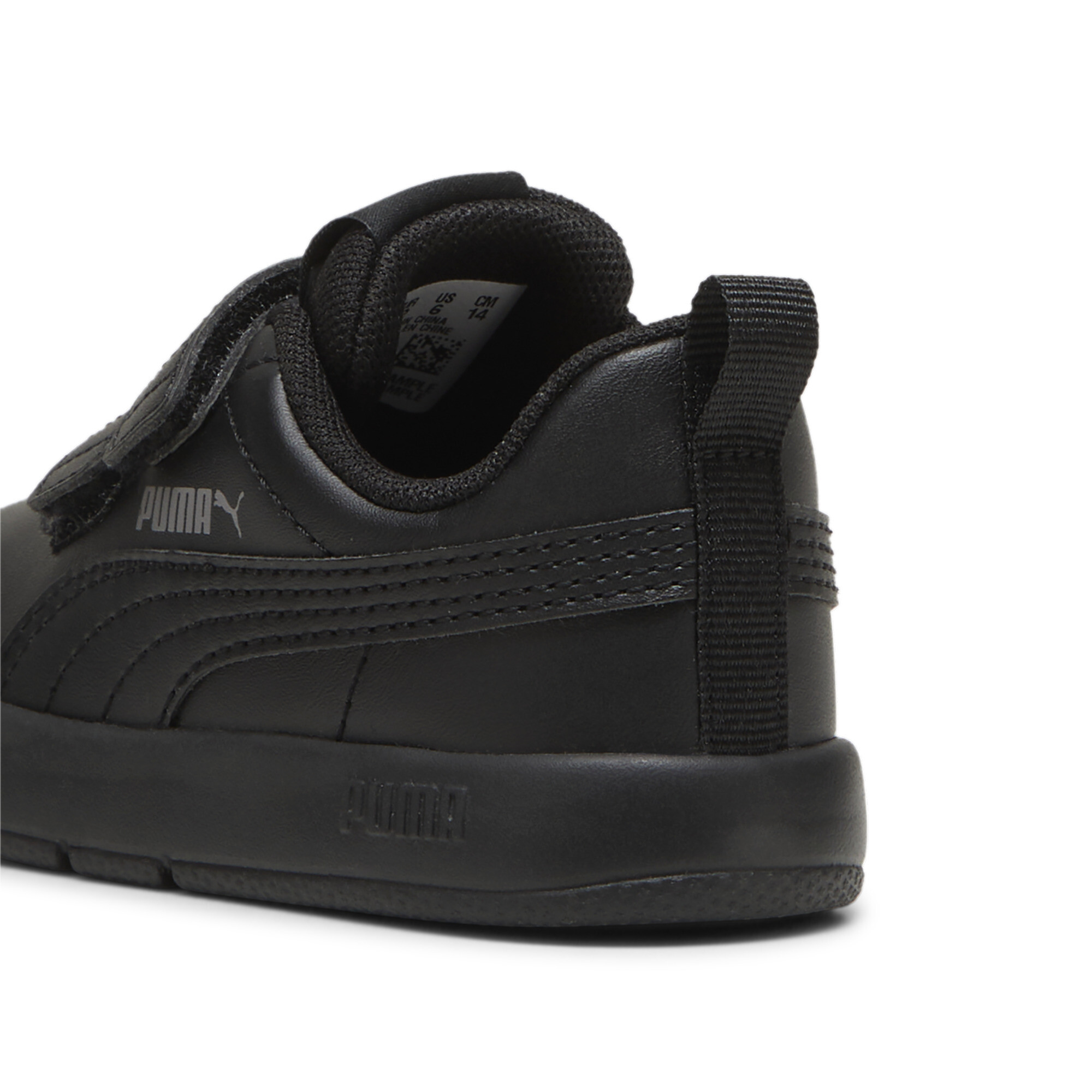 PUMA Courtflex V3 sneakers, Zwart, Maat 19 thumbnail 5