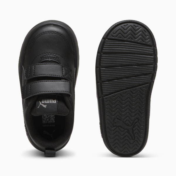 Courtflex V3 Sneakers Toddlers, PUMA Black-PUMA Black-Cast Iron, large-MEX