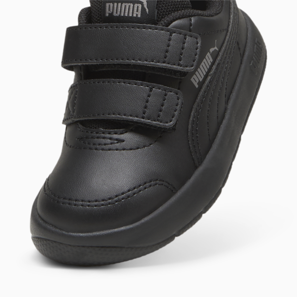 Courtflex V3 Sneakers Toddlers, PUMA Black-PUMA Black-Cast Iron, large-MEX