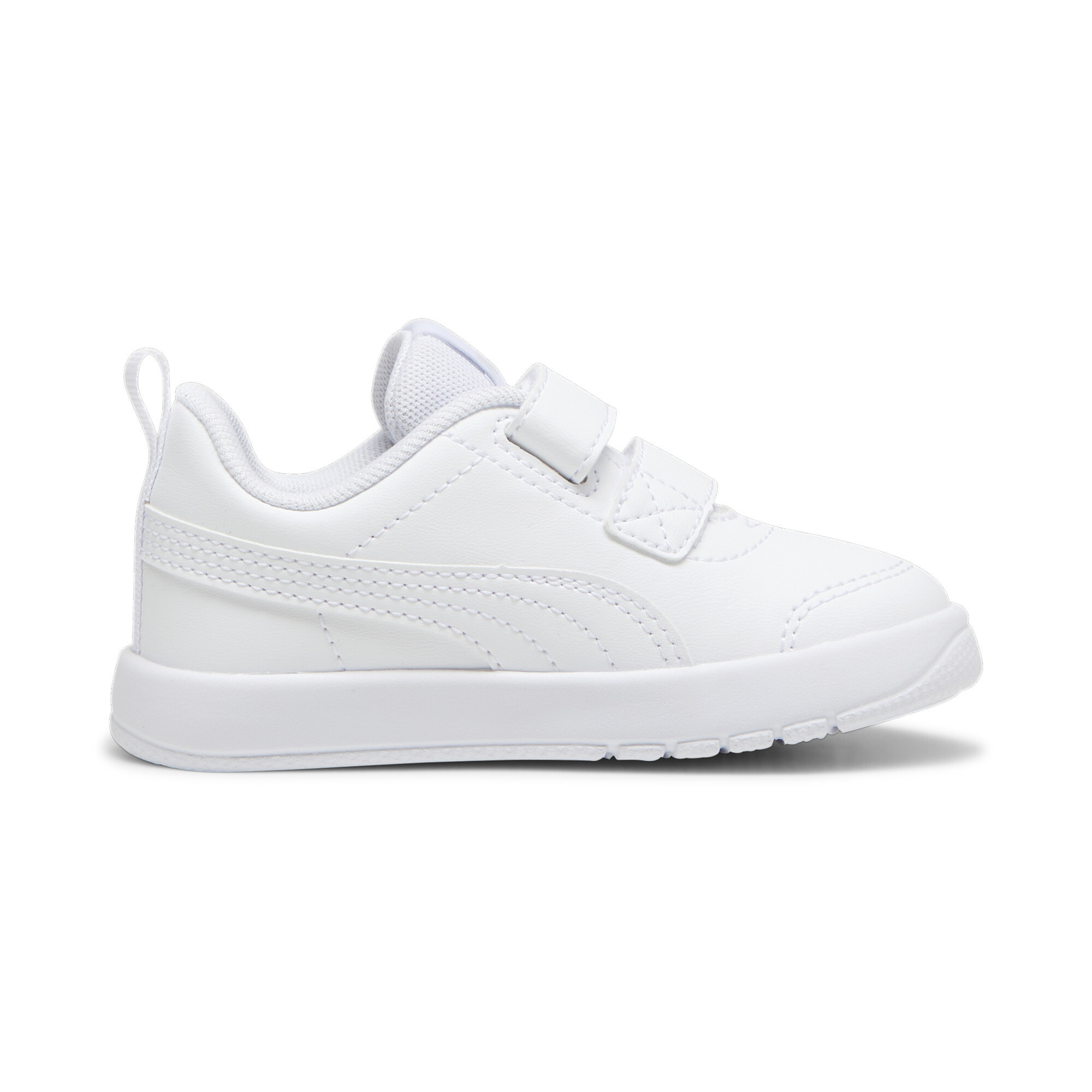 PUMA Courtflex V3 sneakers, Wit/Zilver, Maat 26 thumbnail 3