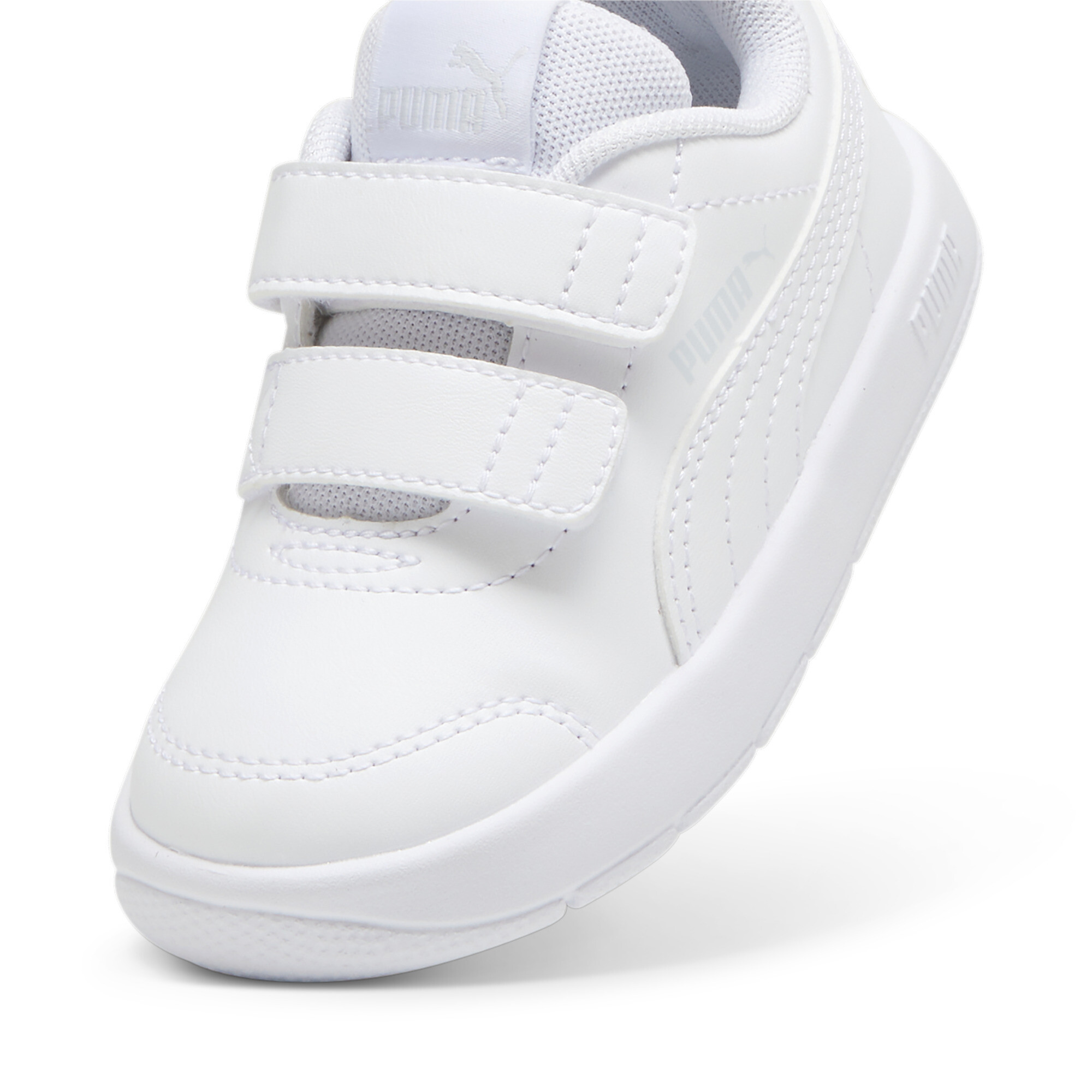 Puma Courtflex V3 Sneakers Toddlers, White, Size 22, Shoes