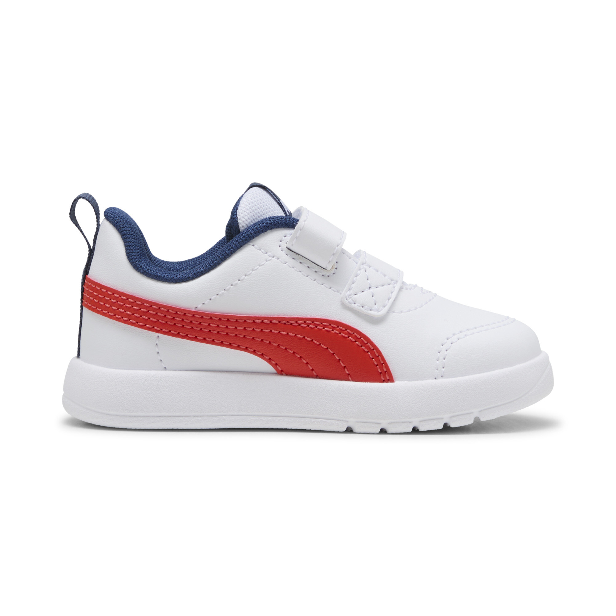 PUMA Courtflex V3 sneakers, Blauw/Rood/Wit, Maat 24 thumbnail 3