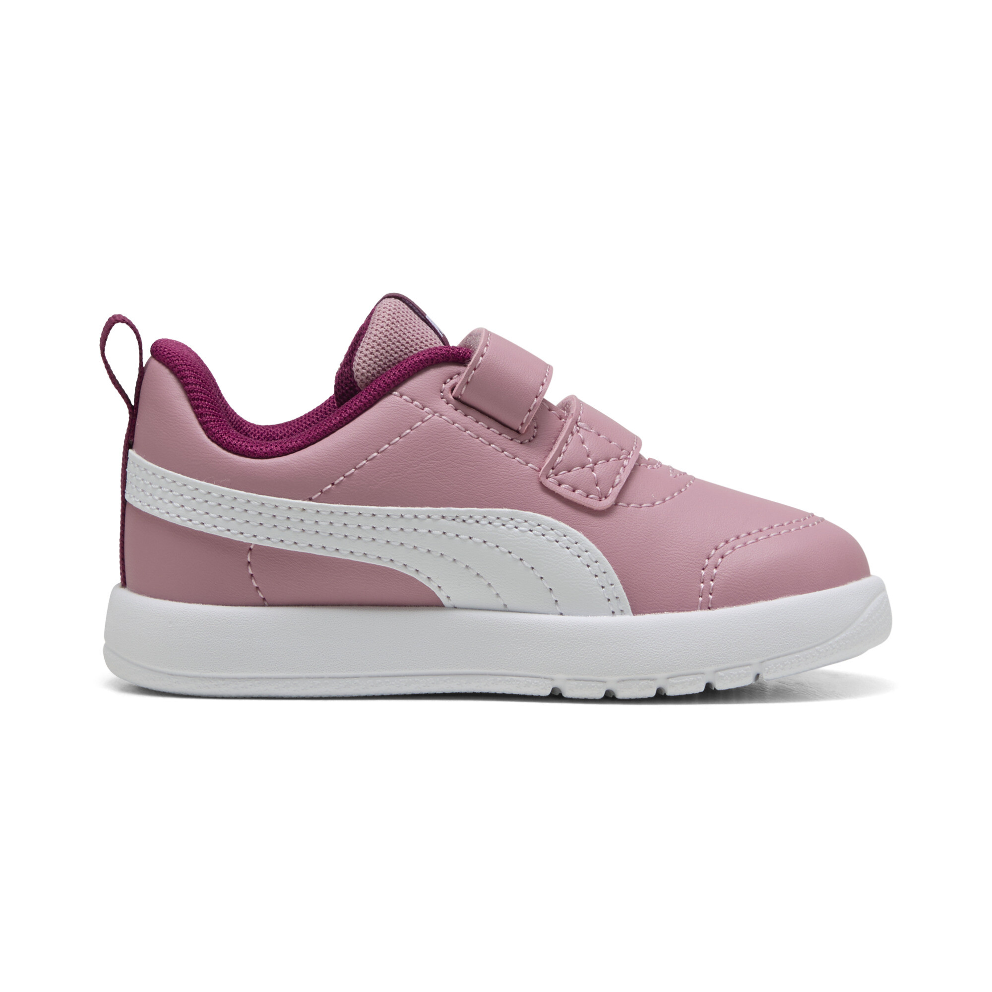 PUMA Courtflex V3 sneakers, Roze/Wit, Maat 26 thumbnail 3