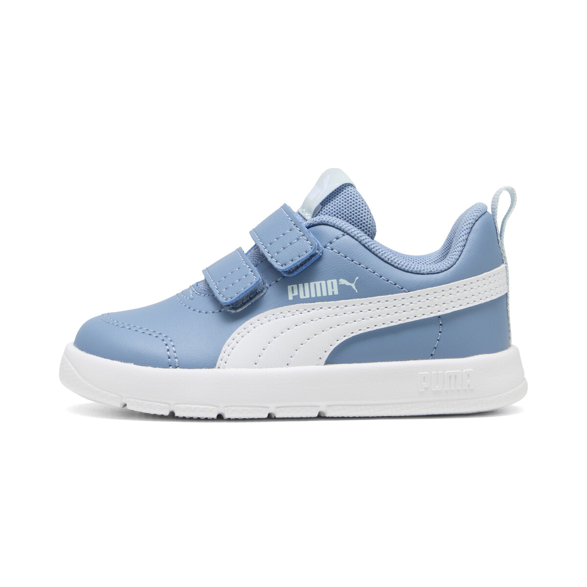Courtflex V3 Sneakers Toddlers in Zen Blue/White by PUMA, UK 6