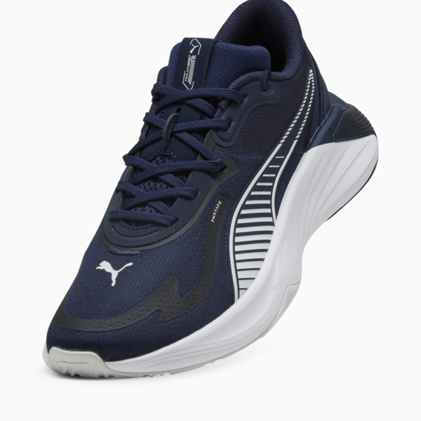 PWR Hybrid Training Shoes, PUMA Navy-PUMA White-Feather Gray, large-ZAF