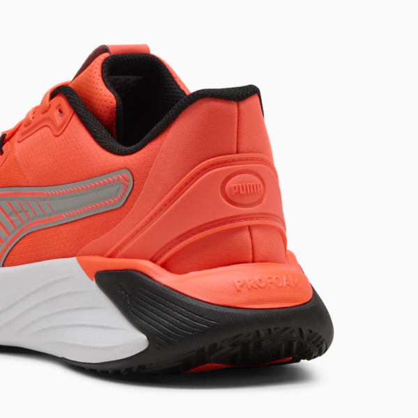 PWR Hybrid Training Shoes, Glowing Red-Gray Echo-PUMA Black, large-MEX