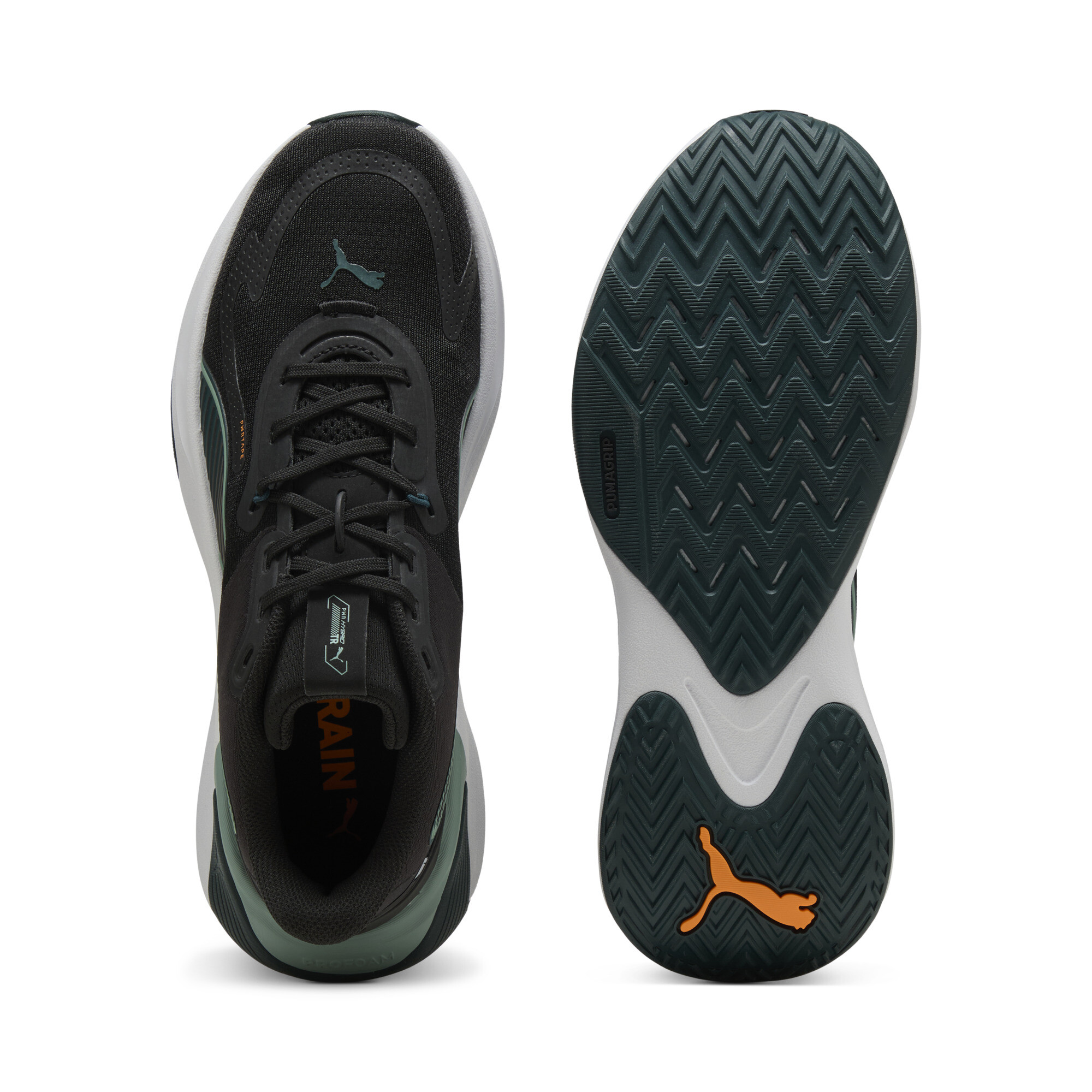 PUMA PWR Hybride trainingsschoenen, Groen/Zwart, Maat 43 thumbnail 5