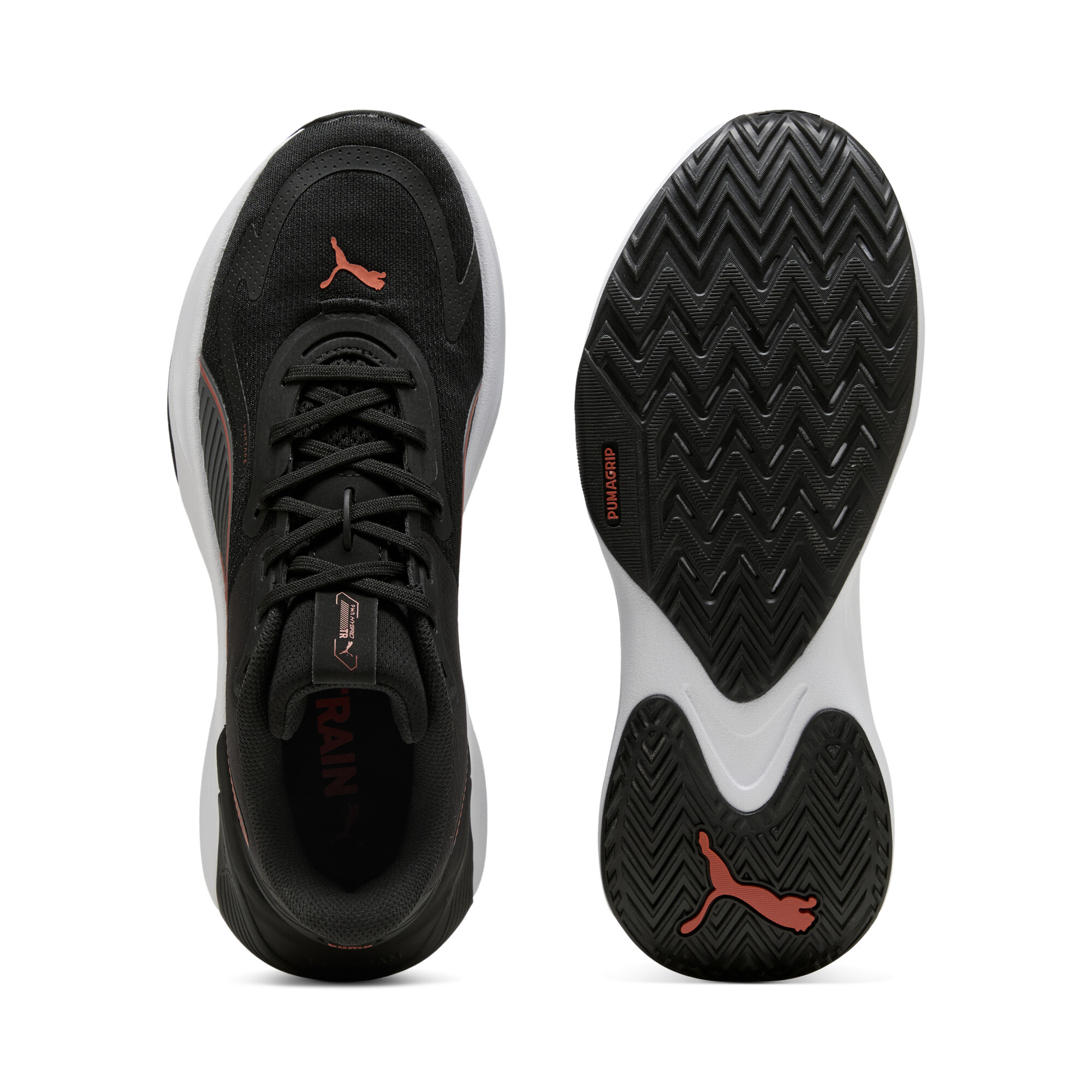 PUMA PWR Hybride trainingsschoenen, Zwart/Grijs, Maat 39 thumbnail 4