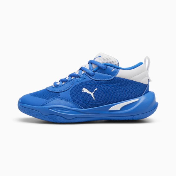 Playmaker Pro Basketball Shoes Kids, PUMA Team Royal-PUMA White, large-MEX